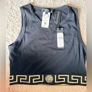 Versace bra tank top.
